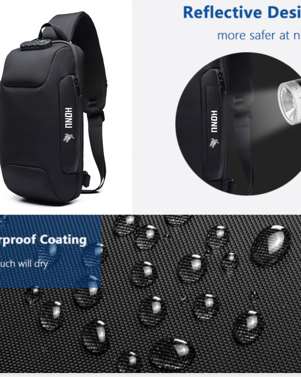 Crossbody Bag | Active Lifestyle Essential for Hands-Free Comfort - Honu