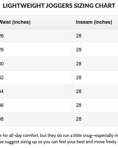 Lightweight Joggers | Premium Quality, Soft Fabric for Ultimate Comfort - Honu