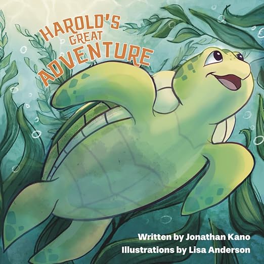 Harold's Great Adventure children's picture book - Honu