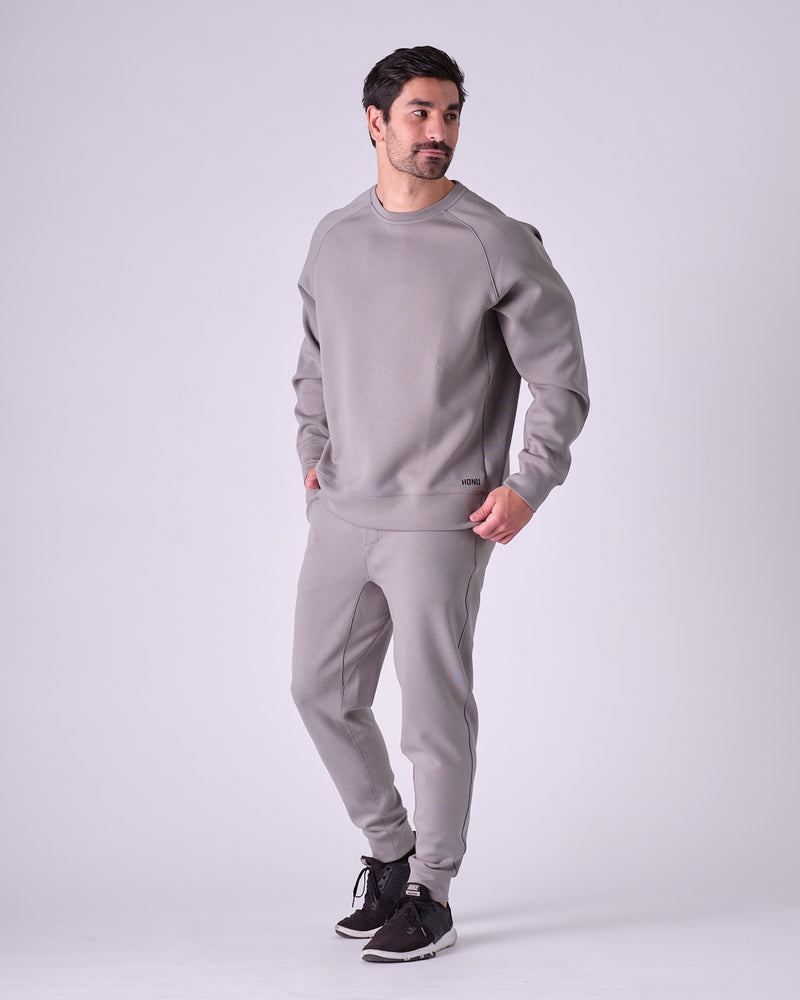 Grey Honu Suit (with a oversized crewneck) *All Sales Final*