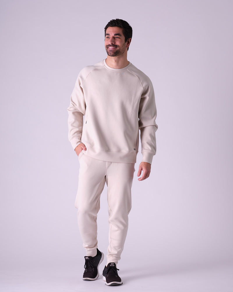 Oatmeal Honu Suit (with a oversized crewneck) *All Sales Final*