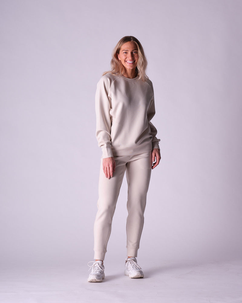 Oatmeal Honu Suit (with a oversized crewneck) *All Sales Final*
